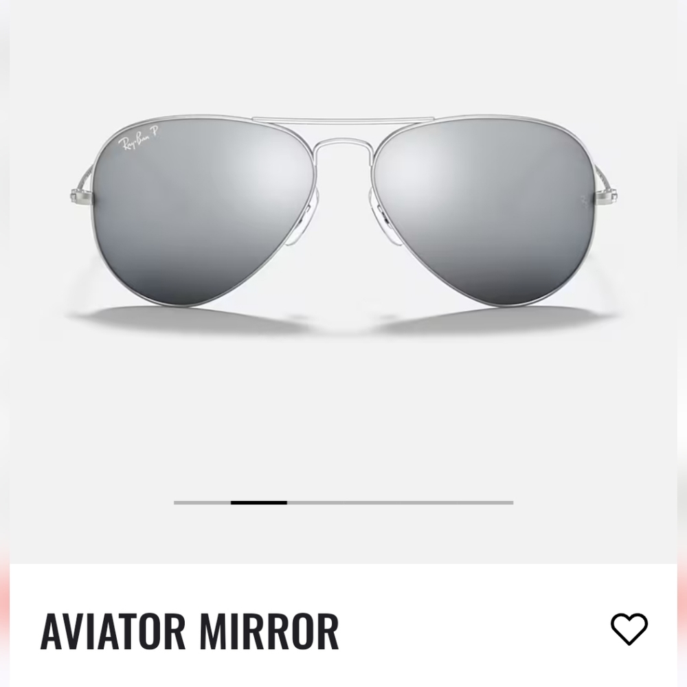 Ray-Ban Aviator RB3025 Mirror Silver